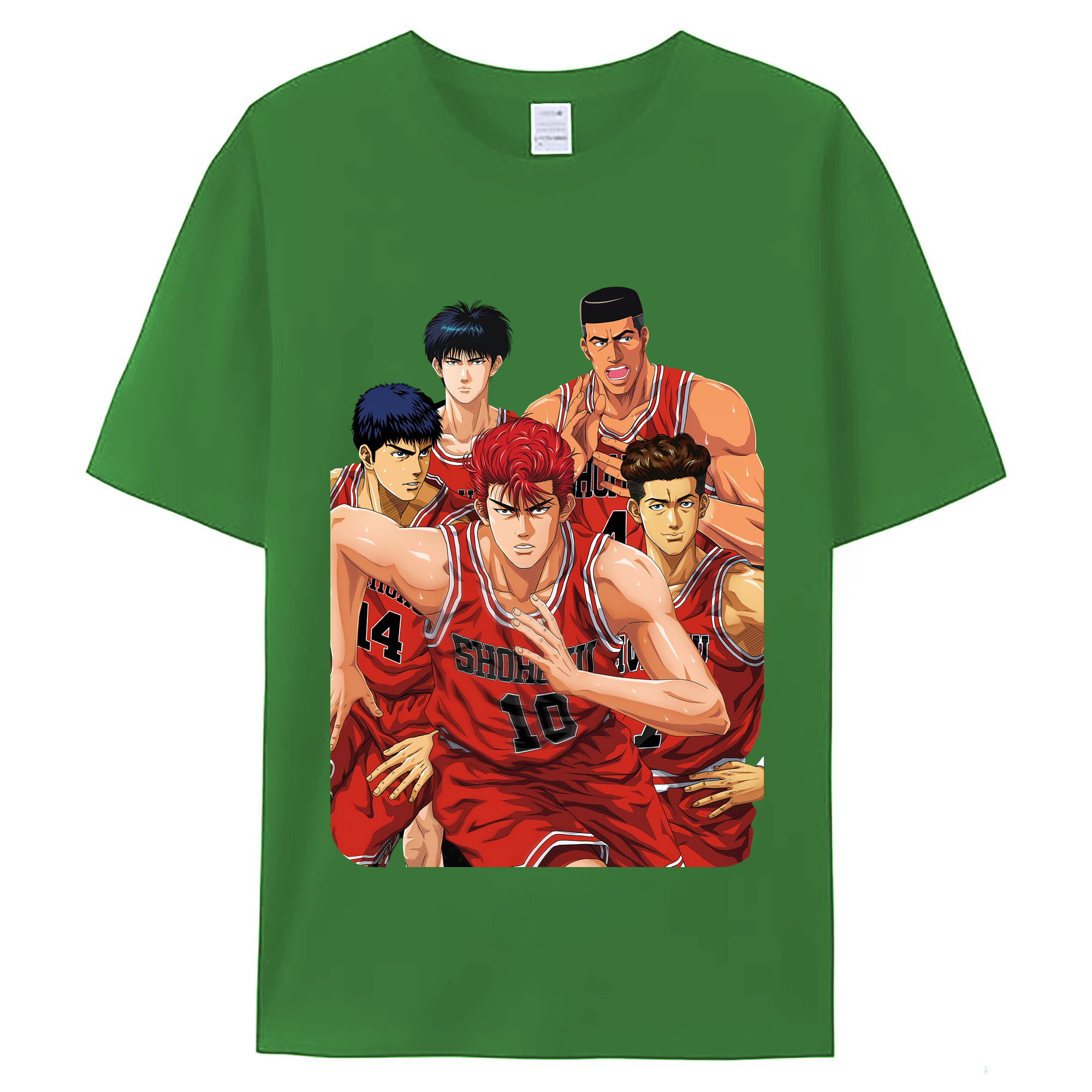（画像用） SLAM DUNK／スラムダンク レディースカジュアルプリントTシャツ（綿100％）